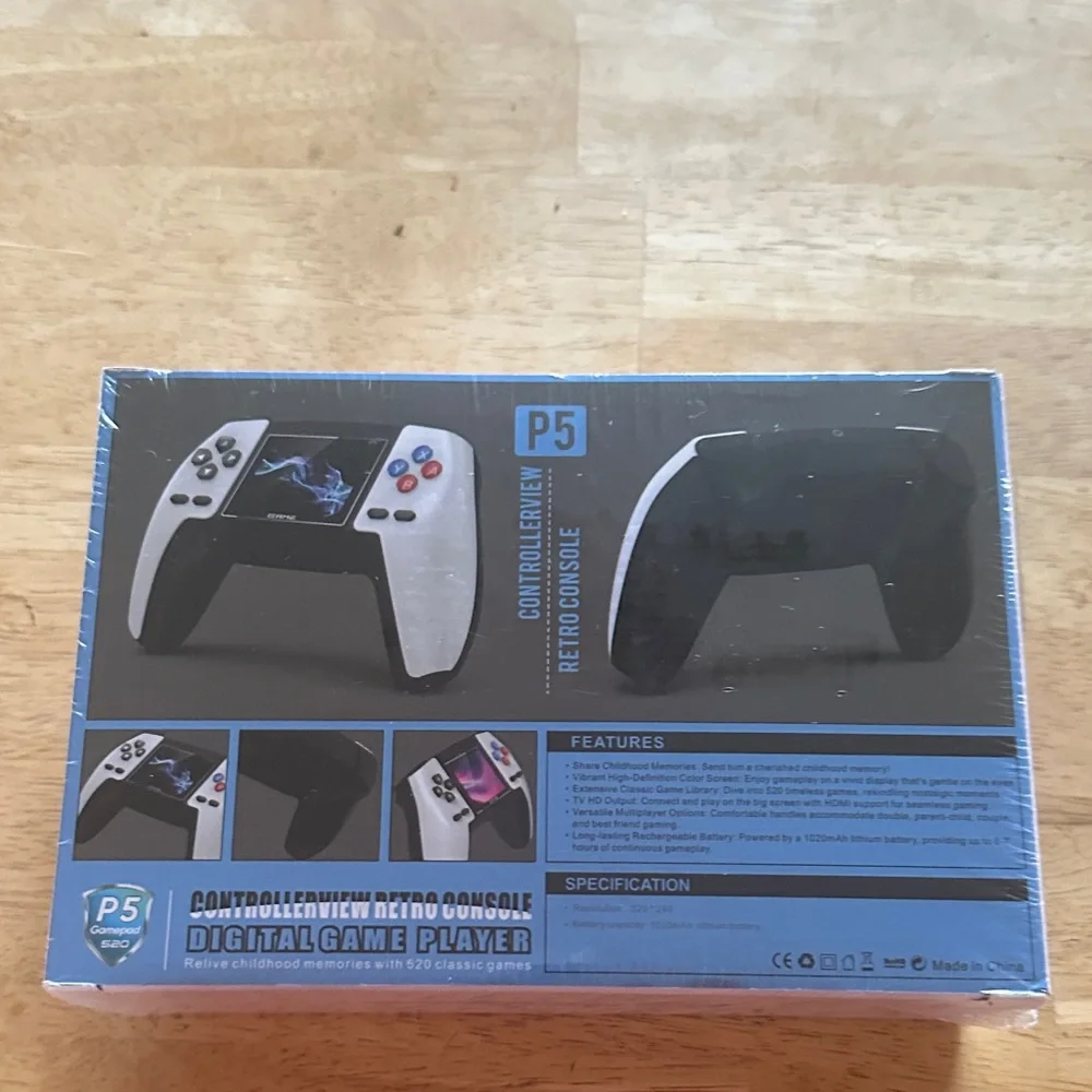 Retro Console P5 Handheld - Blue